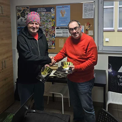 Książki z sercem dla bydgoskiej biblioteki fantastyki