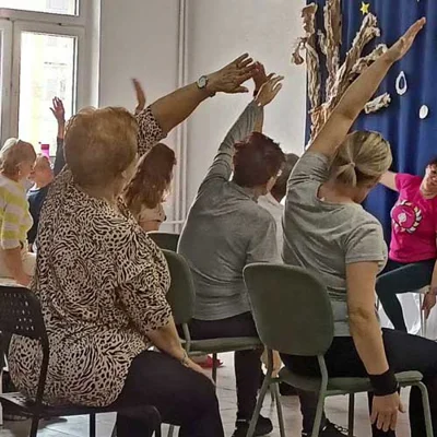 Kolejne spotkanie „Fordon w ruchu - joga na krzesłach" za nami