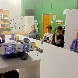 Spotkanie wolontariuszy w Centrum Wolontariatu Gawędy 5